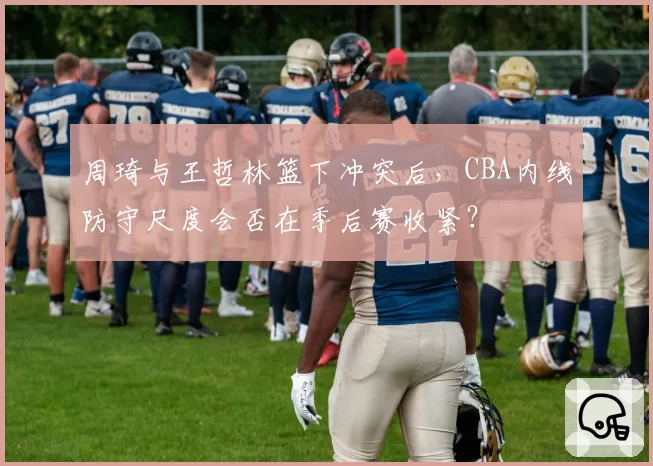 周琦与王哲林篮下冲突后,CBA内线防守尺度会否在季后赛收紧?